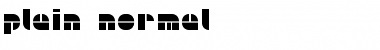 Download Plain Font Download Plain Font