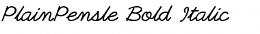 Download PlainPensle Font Download PlainPensle Font