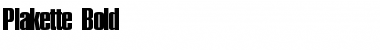 Download Plakette-Bold Font Download Plakette-Bold Font