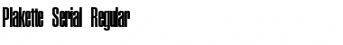 Download Plakette-Serial Font Download Plakette-Serial Font