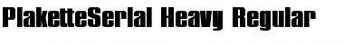 Download PlaketteSerial-Heavy Font Download PlaketteSerial-Heavy Font