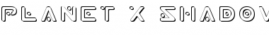 Download Planet X Shadow Font Download Planet X Shadow Font