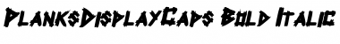 Download PlanksDisplayCaps Font Download PlanksDisplayCaps Font