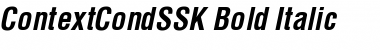 Download ContextCondSSK Font Download ContextCondSSK Font