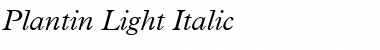 Download Plantin-Light Font Download Plantin-Light Font