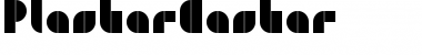 Download PlasterCaster Font Download PlasterCaster Font