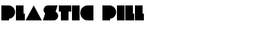 Download PLASTIC PILL Font Download PLASTIC PILL Font