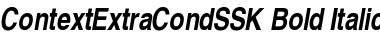Download ContextExtraCondSSK Font Download ContextExtraCondSSK Font