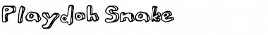 Download Playdoh Snake Font Download Playdoh Snake Font