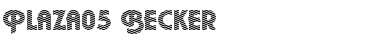 Download Plaza05 Becker Font Download Plaza05 Becker Font