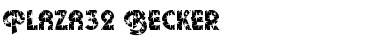 Download Plaza32 Becker Font Download Plaza32 Becker Font