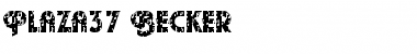 Download Plaza37 Becker Font Download Plaza37 Becker Font