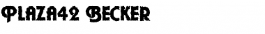 Download Plaza42 Becker Font Download Plaza42 Becker Font