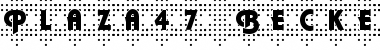 Download Plaza47 Becker Font Download Plaza47 Becker Font