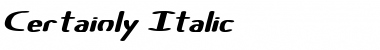 Download Certainly Font Download Certainly Font