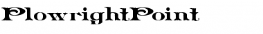 Download PlowrightPoint Font Download PlowrightPoint Font