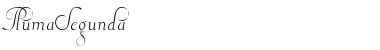 Download PlumaSegunda Font Download PlumaSegunda Font