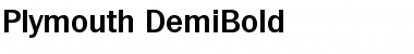 Download Plymouth-DemiBold Font Download Plymouth-DemiBold Font