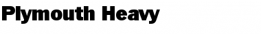 Download Plymouth-Heavy Font Download Plymouth-Heavy Font