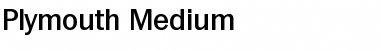 Download Plymouth-Medium Font Download Plymouth-Medium Font