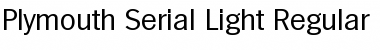 Download Plymouth-Serial-Light Font Download Plymouth-Serial-Light Font
