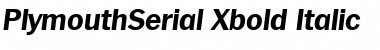 Download PlymouthSerial-Xbold Font Download PlymouthSerial-Xbold Font