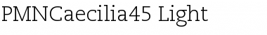 Download PMNCaecilia45-Light Font Download PMNCaecilia45-Light Font
