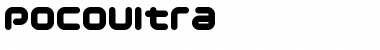 Download PocoUltra Font Download PocoUltra Font