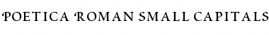 Download Poetica RomanSmallCaps Font Download Poetica RomanSmallCaps Font