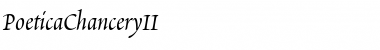 Download PoeticaChanceryII Font Download PoeticaChanceryII Font