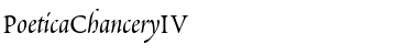Download PoeticaChanceryIV Font Download PoeticaChanceryIV Font