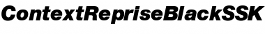 Download ContextRepriseBlackSSK Font Download ContextRepriseBlackSSK Font