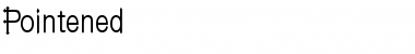 Download Pointened Font Download Pointened Font