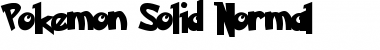Download Pokemon Solid Font Download Pokemon Solid Font
