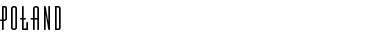 Download Poland Font Download Poland Font