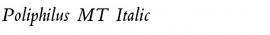 Download Poliphilus Ital Font Download Poliphilus Ital Font