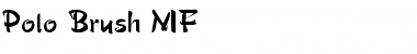 Download Polo Brush MF Font Download Polo Brush MF Font
