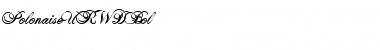 Download PolonaiseURWDBol Font Download PolonaiseURWDBol Font