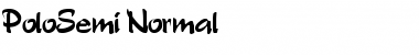 Download PoloSemi Font Download PoloSemi Font