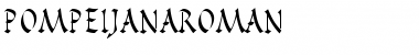 Download PompeijanaRoman Font Download PompeijanaRoman Font