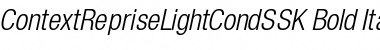 Download ContextRepriseLightCondSSK Font Download ContextRepriseLightCondSSK Font