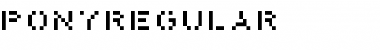 Download PonyRegular Font Download PonyRegular Font