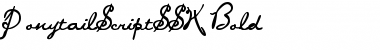 Download PonytailScriptSSK Font Download PonytailScriptSSK Font