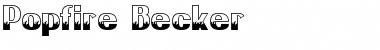Download Popfire Becker Font Download Popfire Becker Font