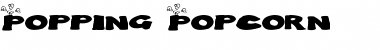 Download Popping Popcorn Font Download Popping Popcorn Font