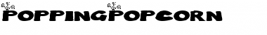 Download PoppingPopcorn Font Download PoppingPopcorn Font