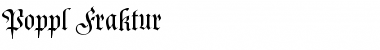 Download Poppl-Fraktur BQ Font Download Poppl-Fraktur BQ Font