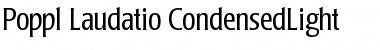 Download Poppl-Laudatio-CondensedLight Font Download Poppl-Laudatio-CondensedLight Font