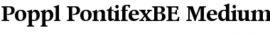 Download Poppl-PontifexBE-Medium Font Download Poppl-PontifexBE-Medium Font