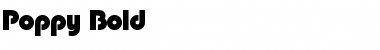 Download Poppy Font Download Poppy Font